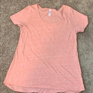 LuLaRoe M Perfect T salmon/pink